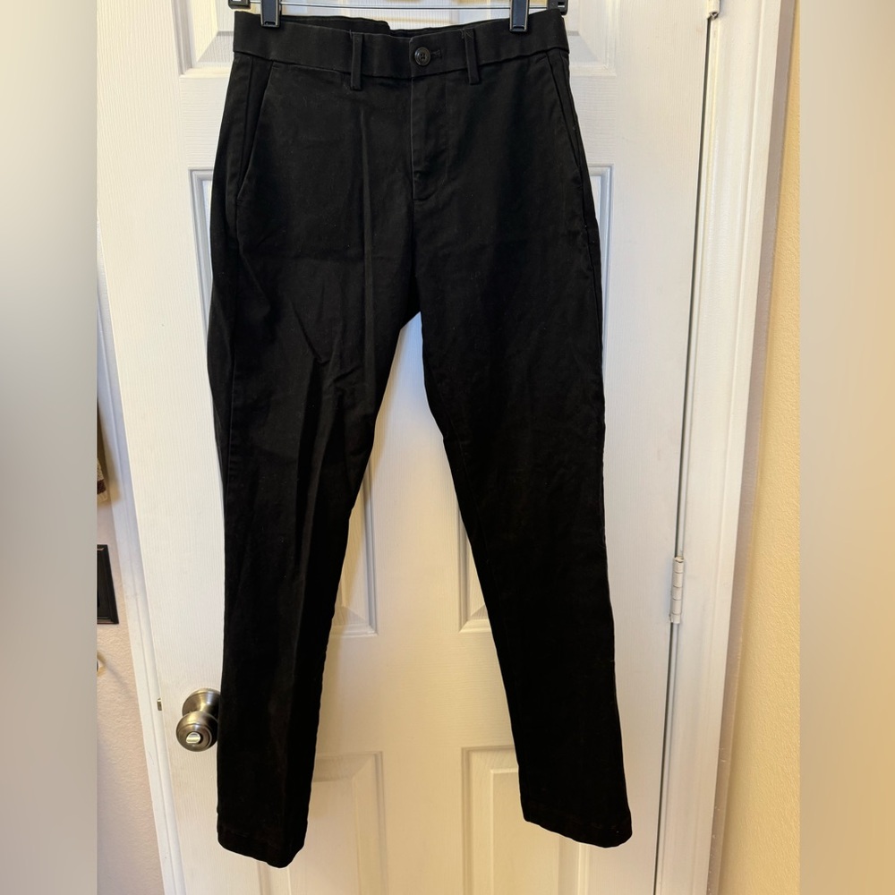 Gap Straight Leg Pants - Black Sz 28x30